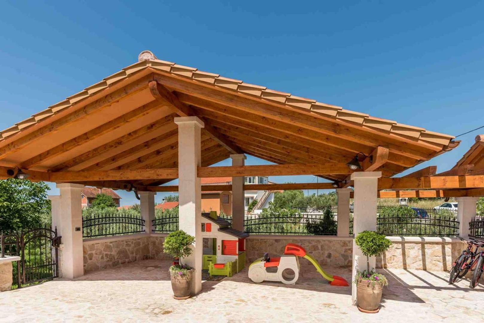 Luxury Villa Finessa Skradin 1 With Heated Pool, Jacuzzi And Sauna Exterior photo