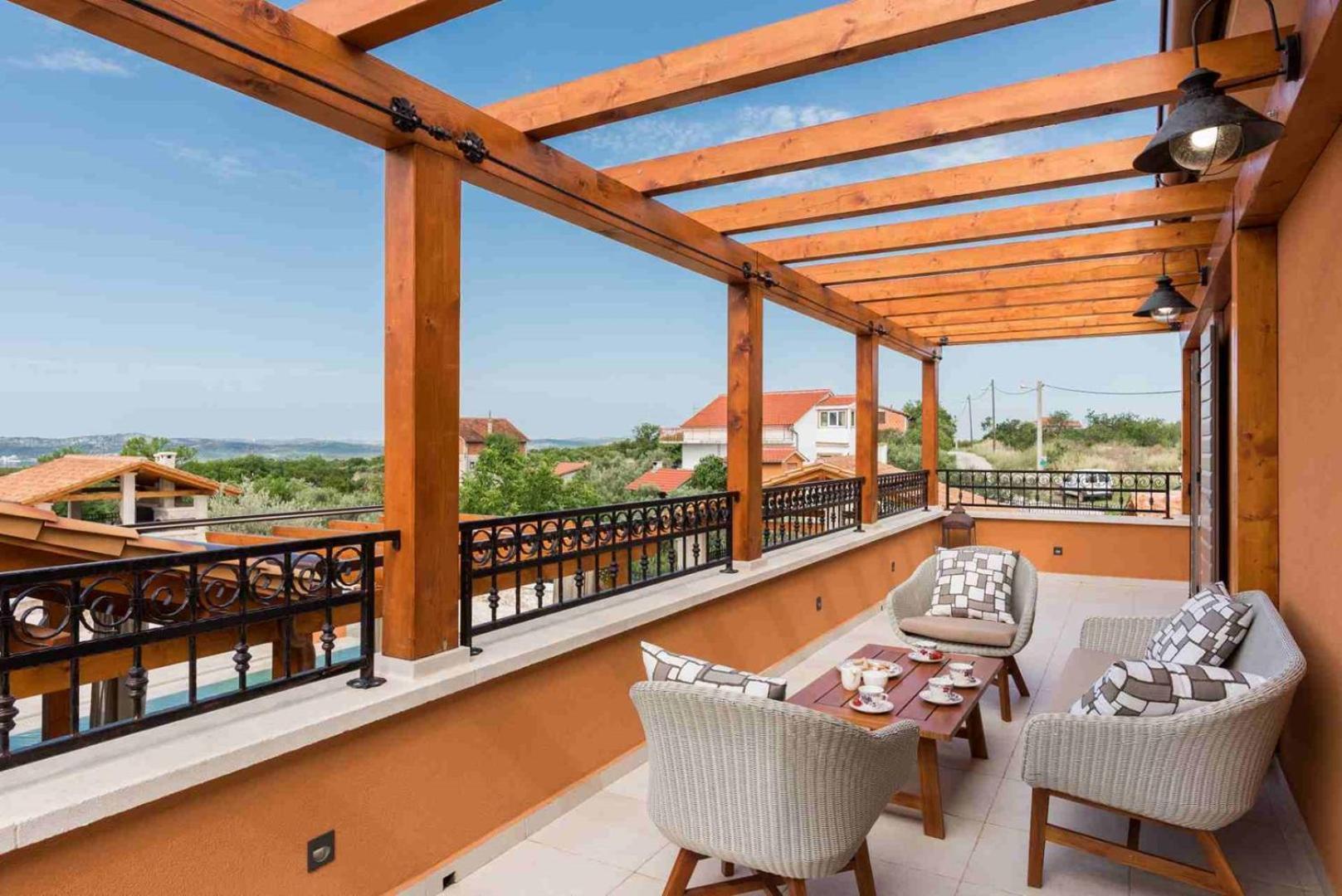 Luxury Villa Finessa Skradin 1 With Heated Pool, Jacuzzi And Sauna Exterior photo
