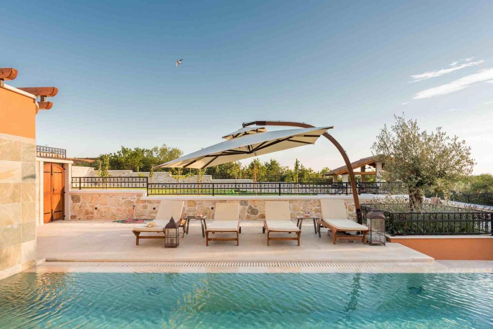 Luxury Villa Finessa Skradin 1 With Heated Pool, Jacuzzi And Sauna Exterior photo