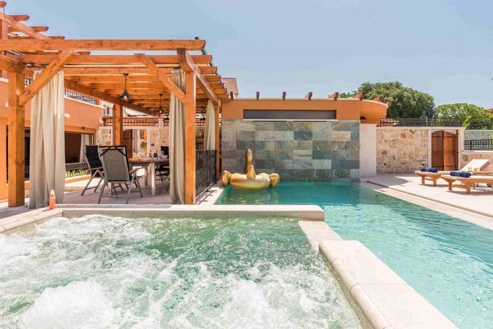 Luxury Villa Finessa Skradin 1 With Heated Pool, Jacuzzi And Sauna Exterior photo